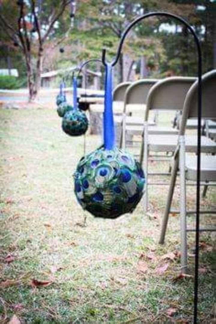 Tu boda en tonalidades azules,violetas y verdes - 16
