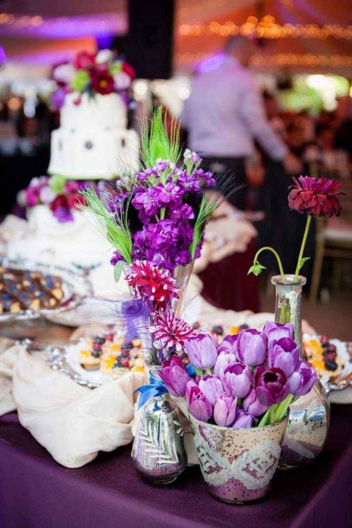 Tu boda en tonalidades azules,violetas y verdes - 22