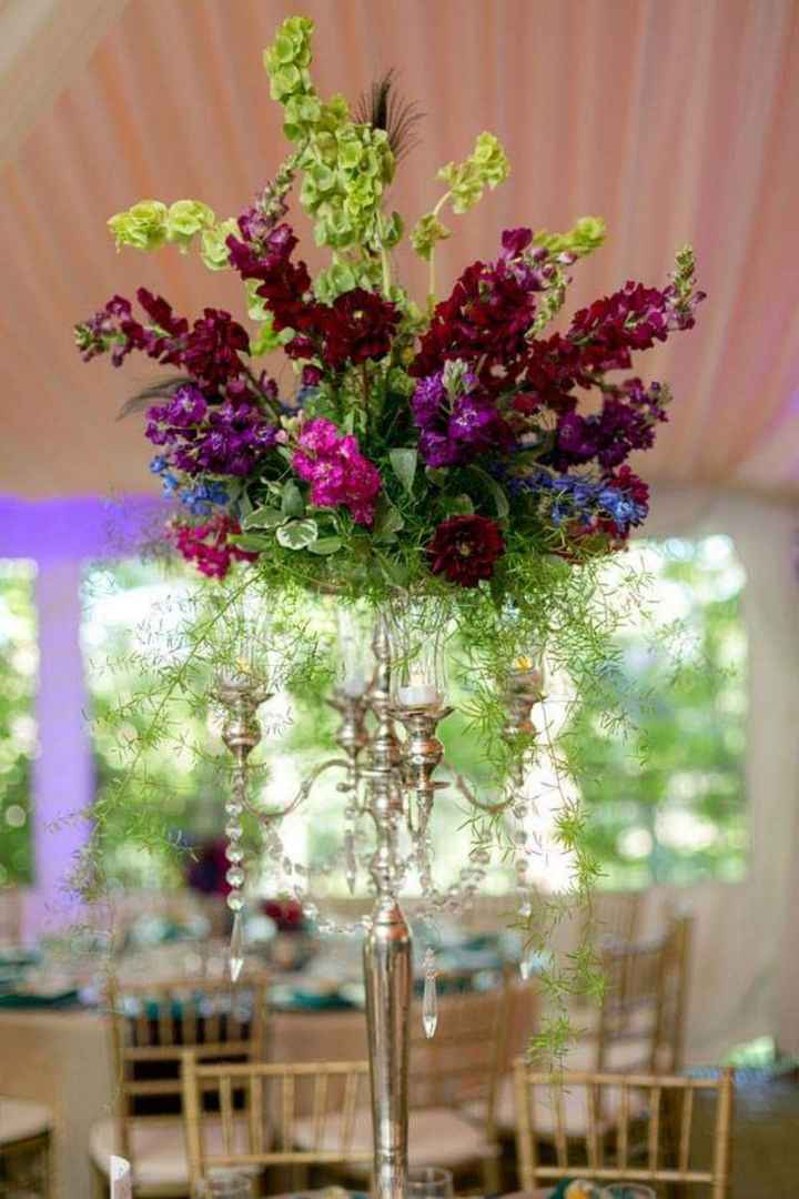 Tu boda en tonalidades azules,violetas y verdes - 25