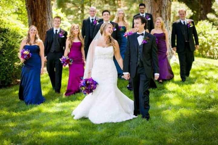 Tu boda en tonalidades azules,violetas y verdes - 28