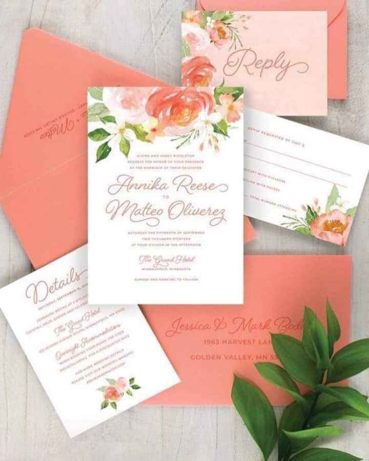 Coral Wedding - 2