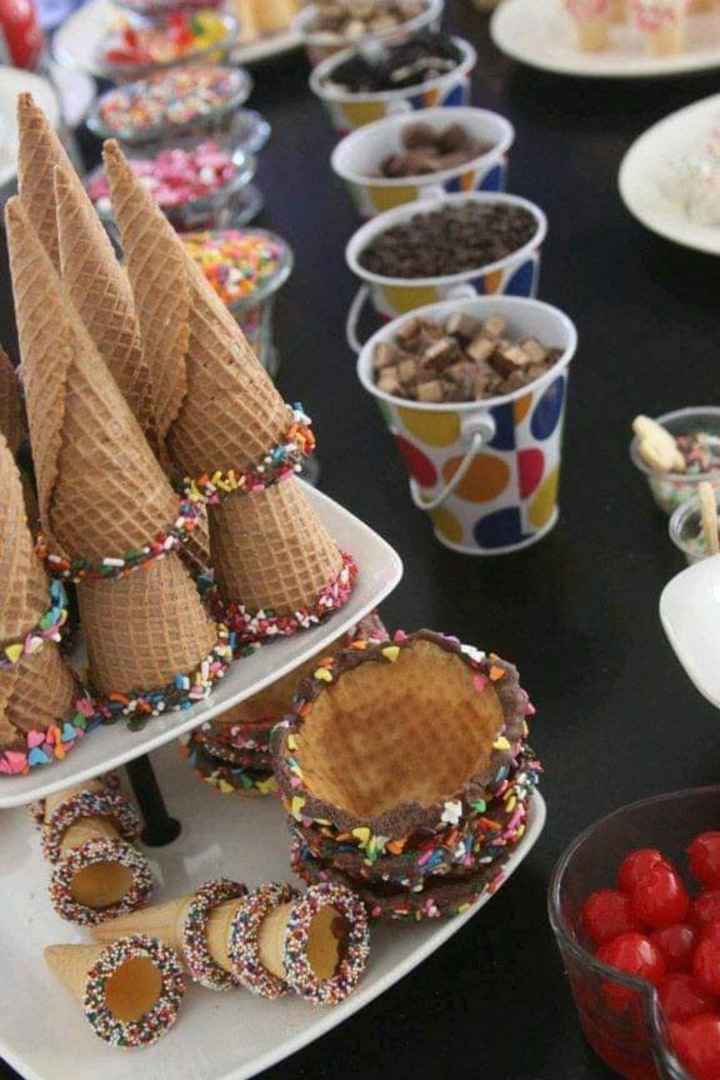 Barra de helados en tu boda🍦 - 5