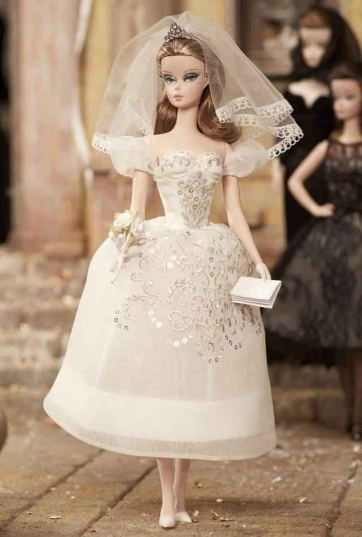 Barbie y sus amigas vestidas de novia - 4