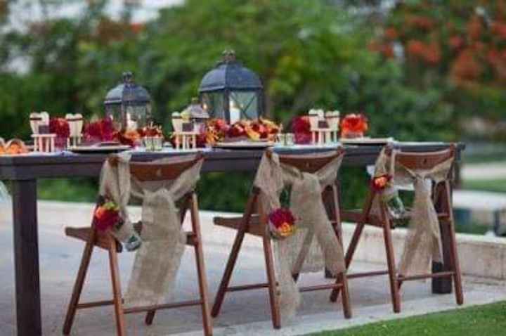 Otoño:boda en color naranja y chocolate 🧡🤎🍁 - 7