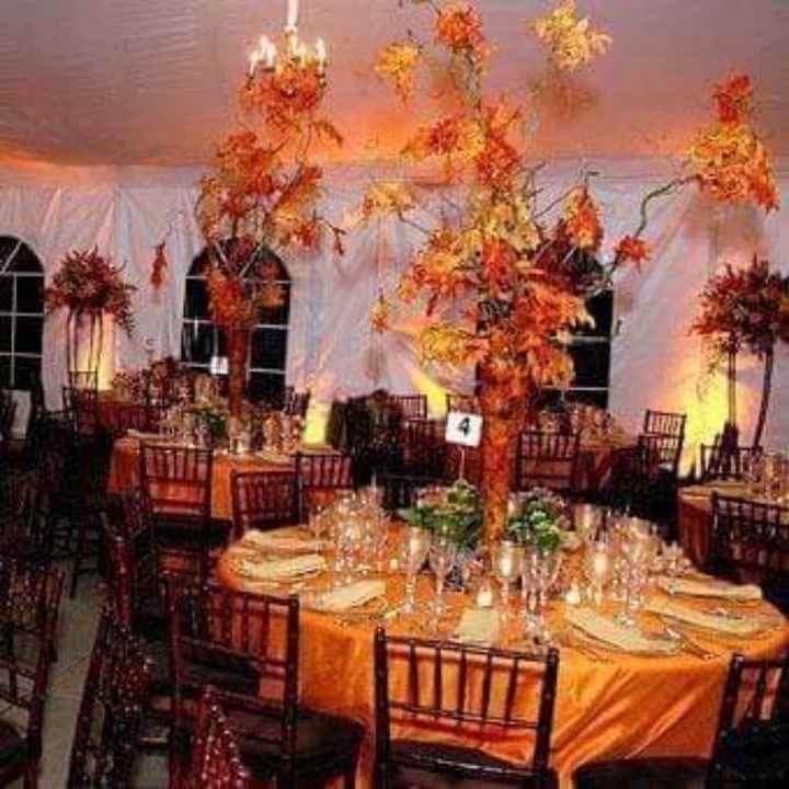 Otoño:boda en color naranja y chocolate 🧡🤎🍁 - 24