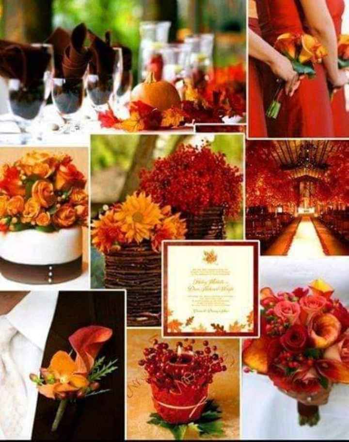 Otoño:boda en color naranja y chocolate 🧡🤎🍁 - 26