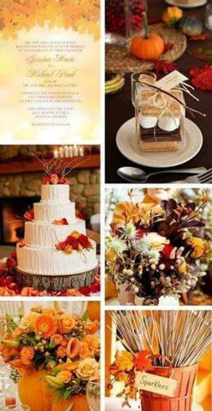 Otoño:boda en color naranja y chocolate 🧡🤎🍁 - 28