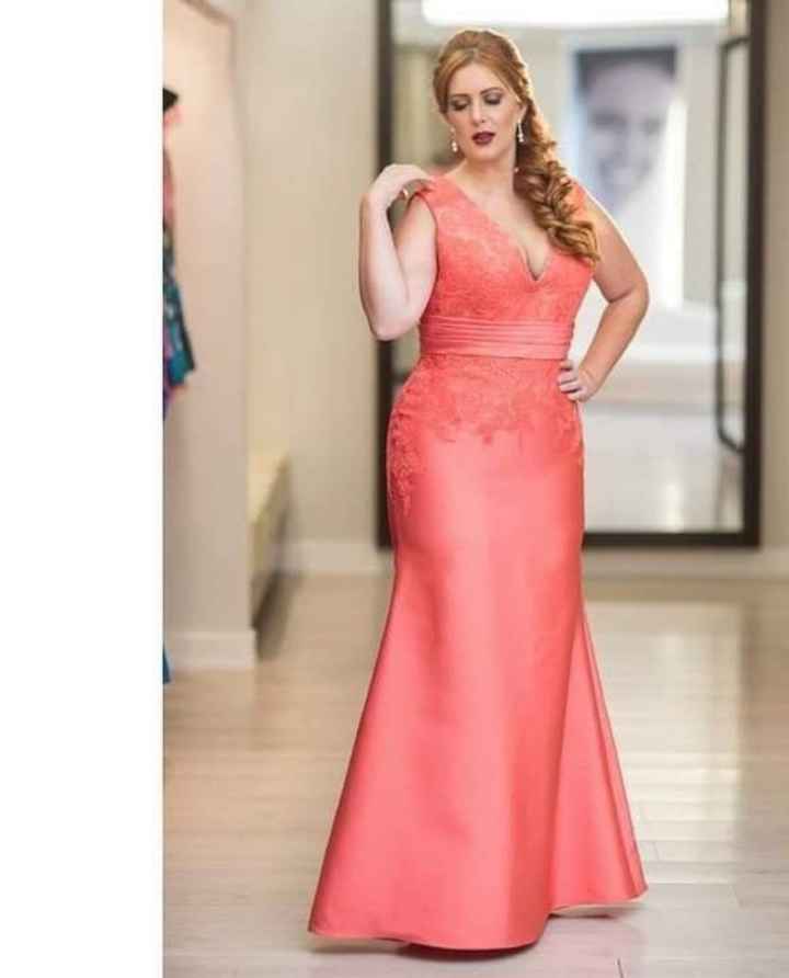 Damas de honor en color coral - 4