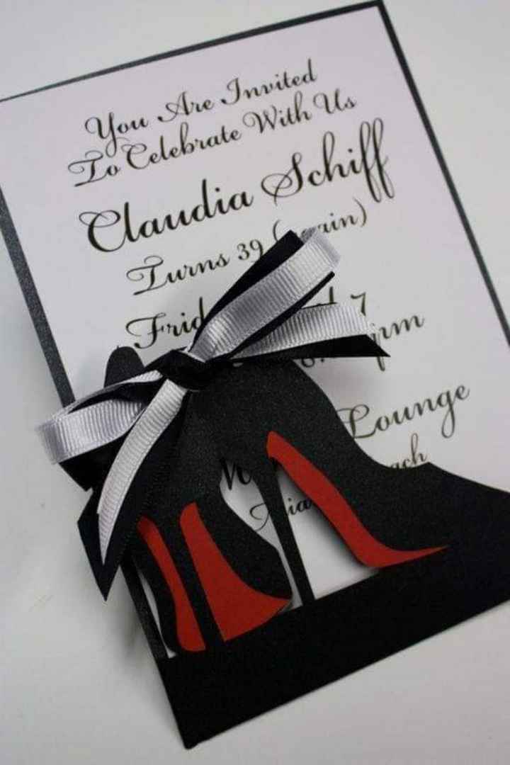 Despedida de soltera: invitaciones - 1