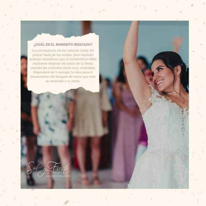 Tradiciones: el lanzamiento del ramo💐 - 3