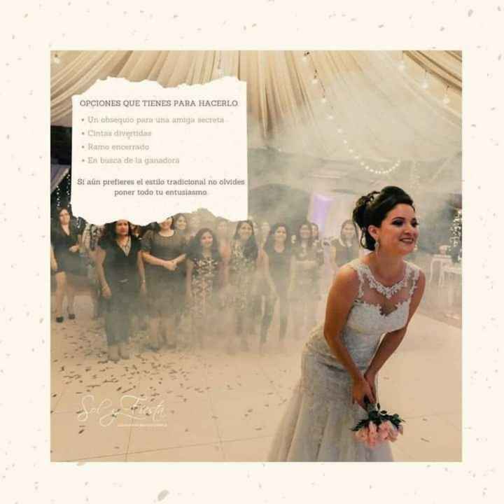 Tradiciones: el lanzamiento del ramo💐 - 5