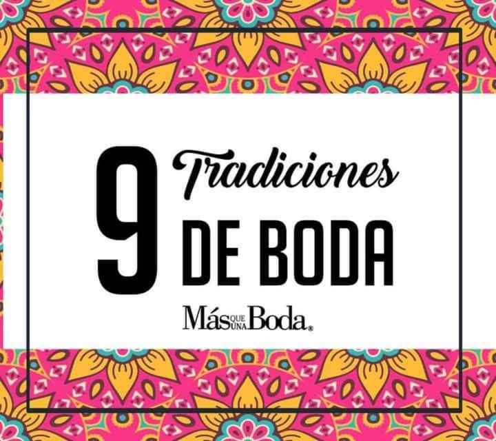 Tradiciones de boda - 1