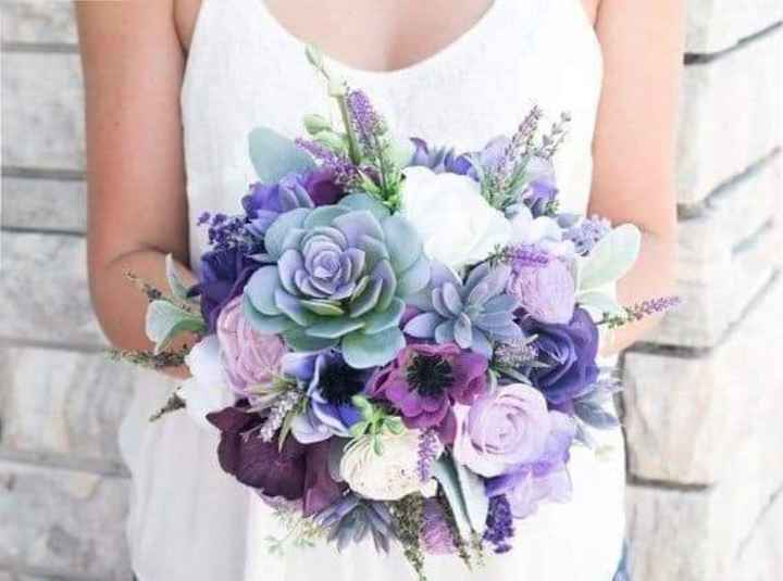 Boda en morado y suculentas - 1