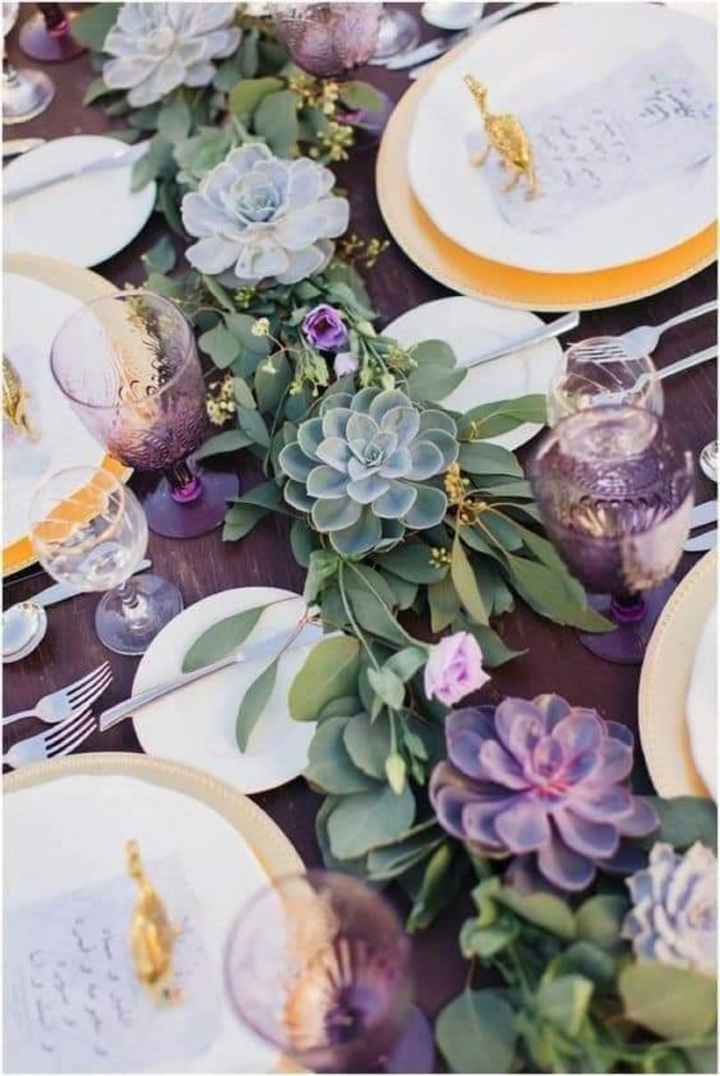 Boda en morado y suculentas - 3