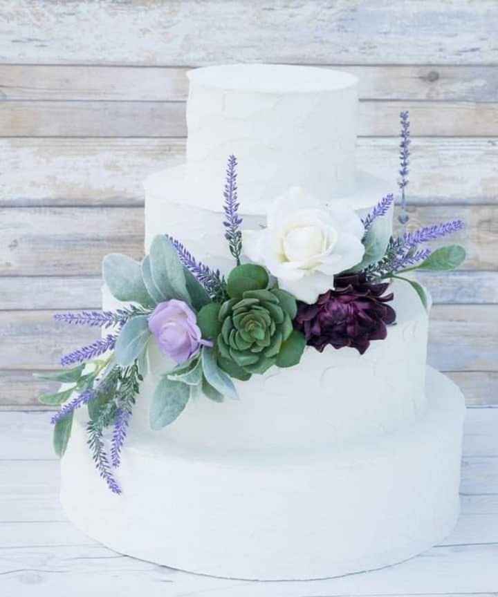 Boda en morado y suculentas - 5