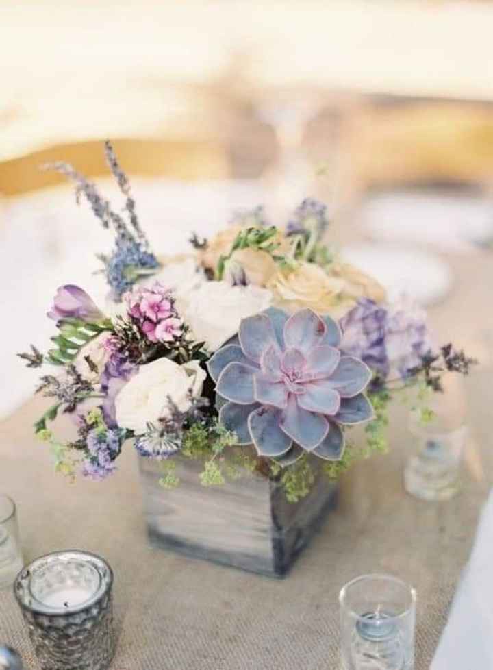 Boda en morado y suculentas - 9