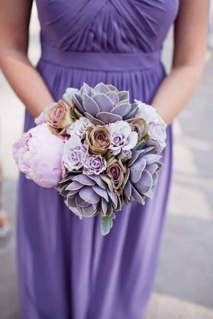 Boda en morado y suculentas - 14