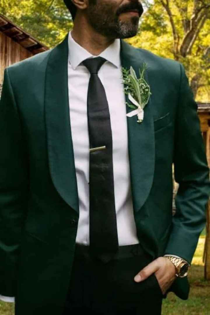 Otoño:trajes en color verde - 2
