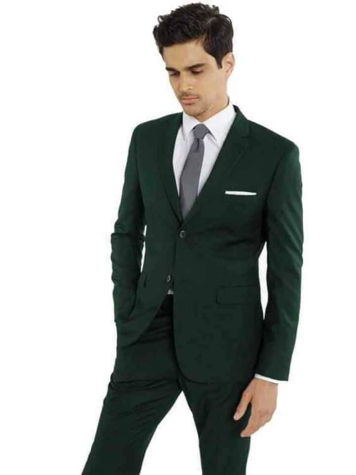 Otoño:trajes en color verde - 3