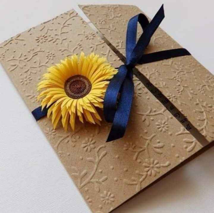 Boda con el toque romántico del girasol 🌻 - 1
