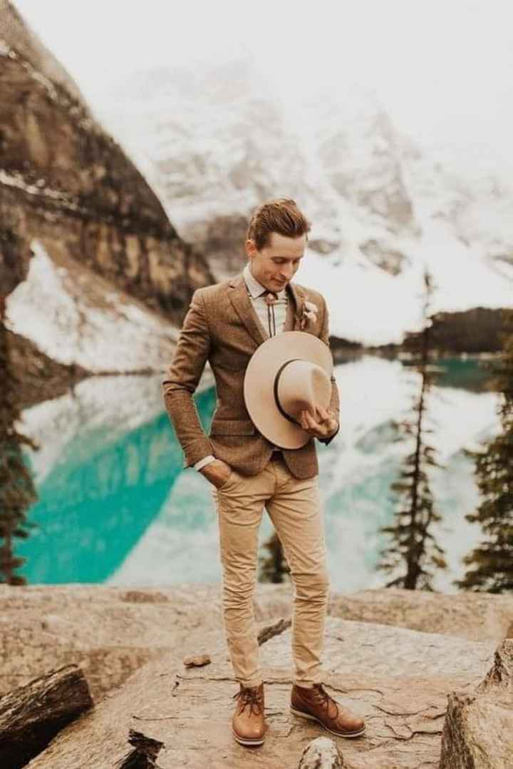 Otoño:trajes en color café 🍁🤎 - 3