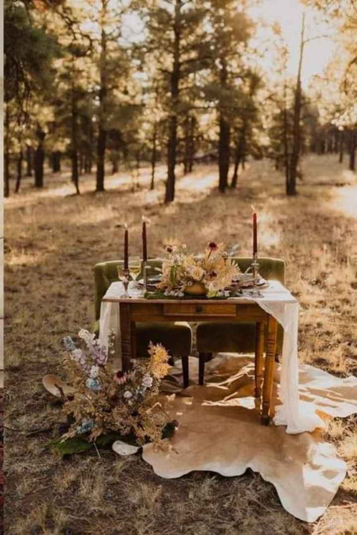 Mesas para los novios - 1