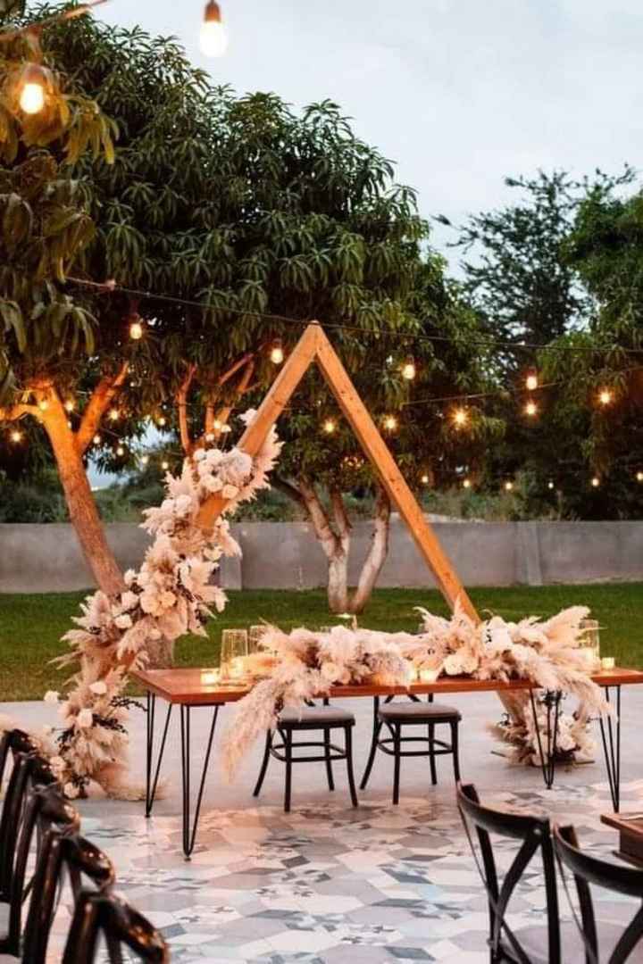 Mesas para los novios - 2
