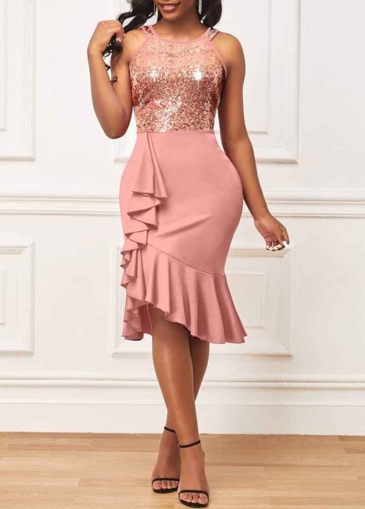 Vestidos en tonos rosa para invitadas 💗 - 10