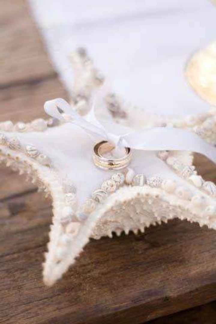 Boda en playa: anillos 🌴 - 2