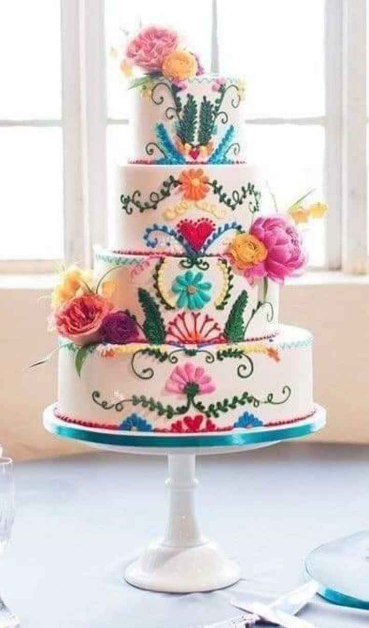 Temática mexicana: pasteles con un toque de bordado 🇲🇽 - 5