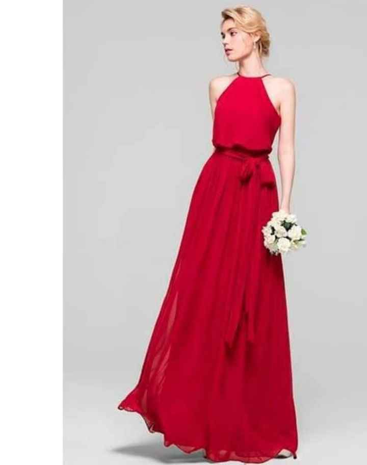 Damas de honor en color rojo ❤️ - 4