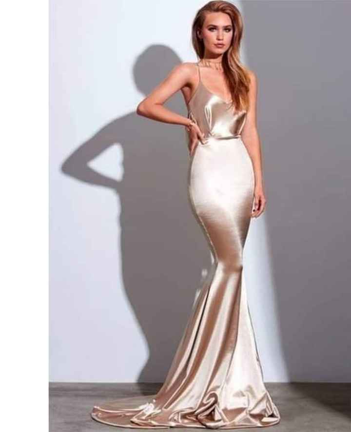 Vestidos de novia con linda y delicada seda - 4