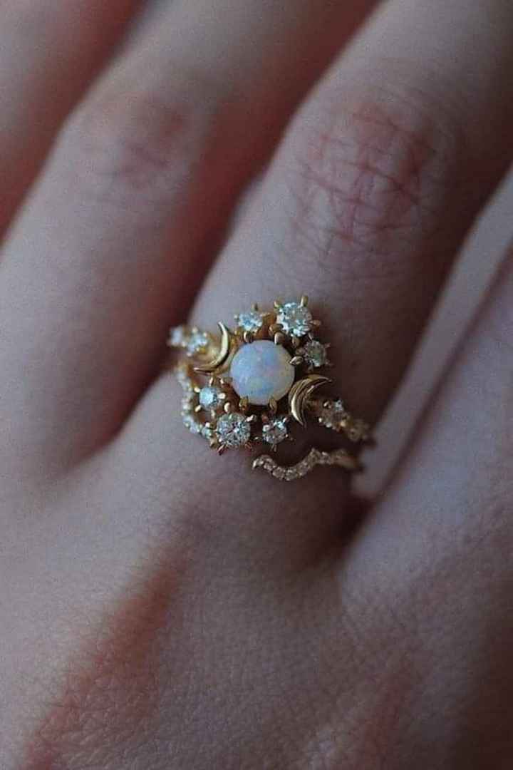 Anillo de compromiso con luna y estrella 💍🌜🌟 - 3