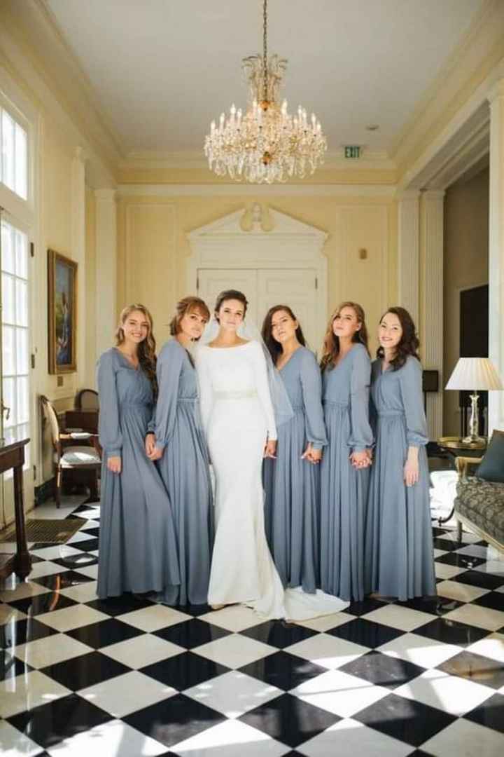 Damas de honor: vestidos de inspiración antigua - 3