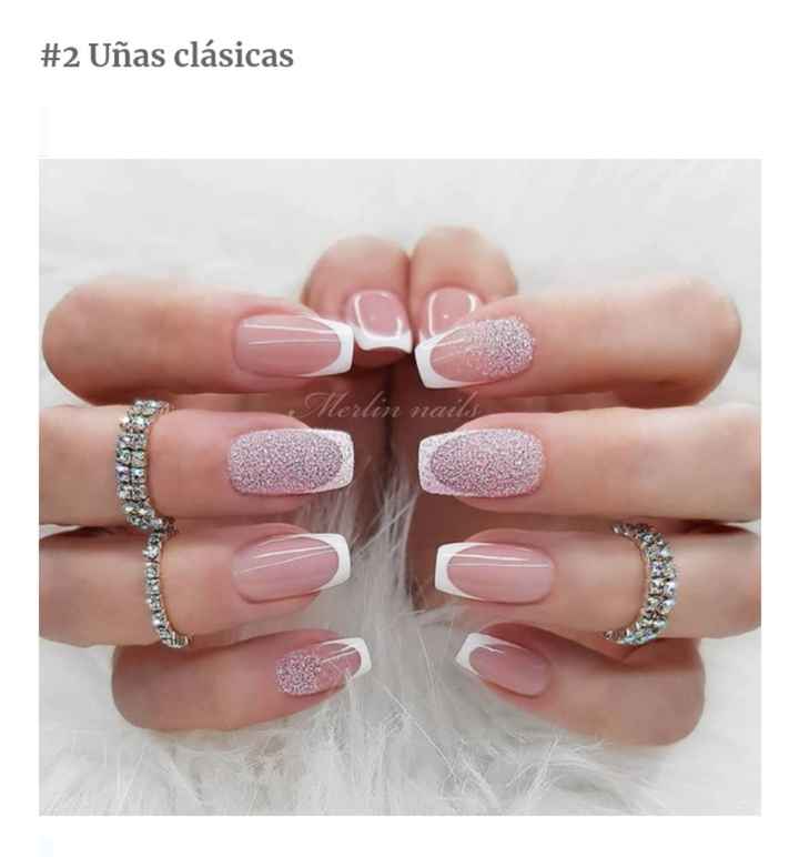 Uñas:lindos diseños para asombrar el día de tu boda - 4