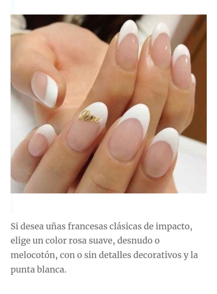 Uñas:lindos diseños para asombrar el día de tu boda - 6