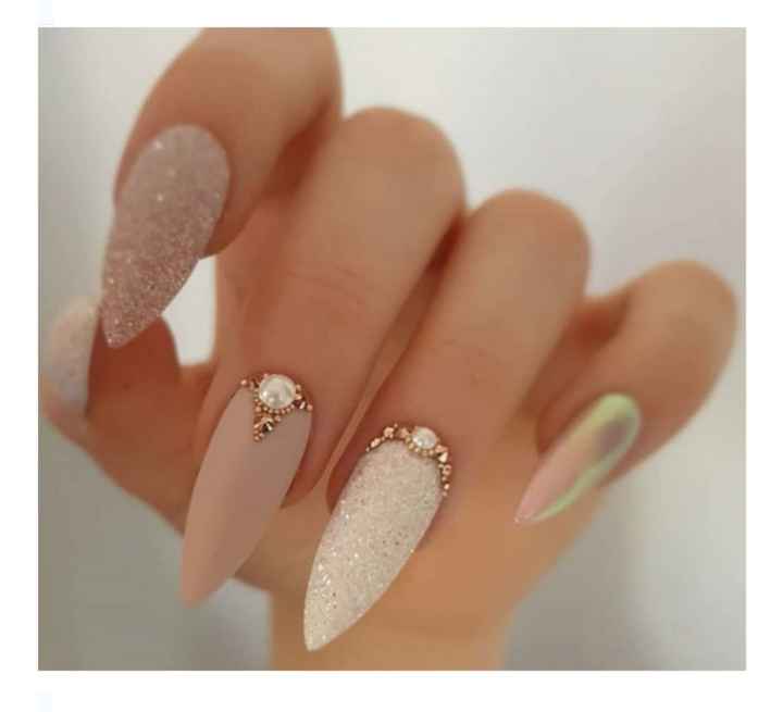 Uñas:lindos diseños para asombrar el día de tu boda - 11