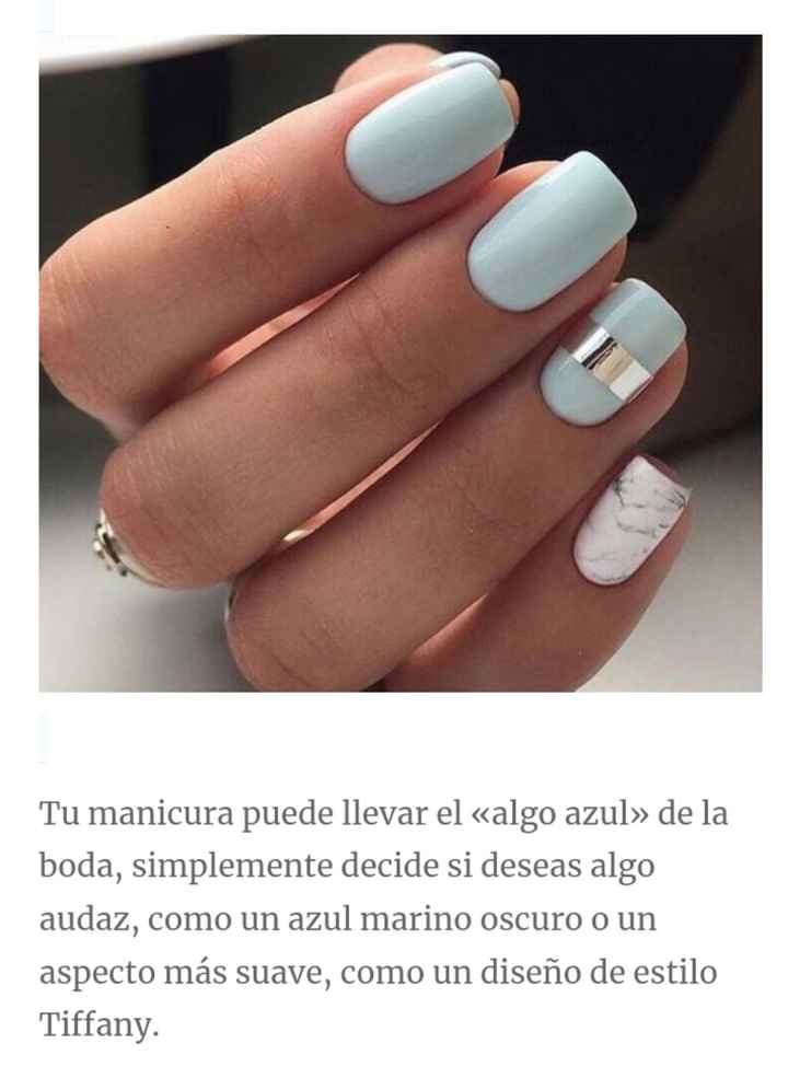 Uñas:lindos diseños para asombrar el día de tu boda - 22