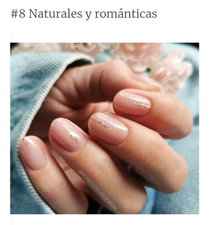 Uñas:lindos diseños para asombrar el día de tu boda - 23