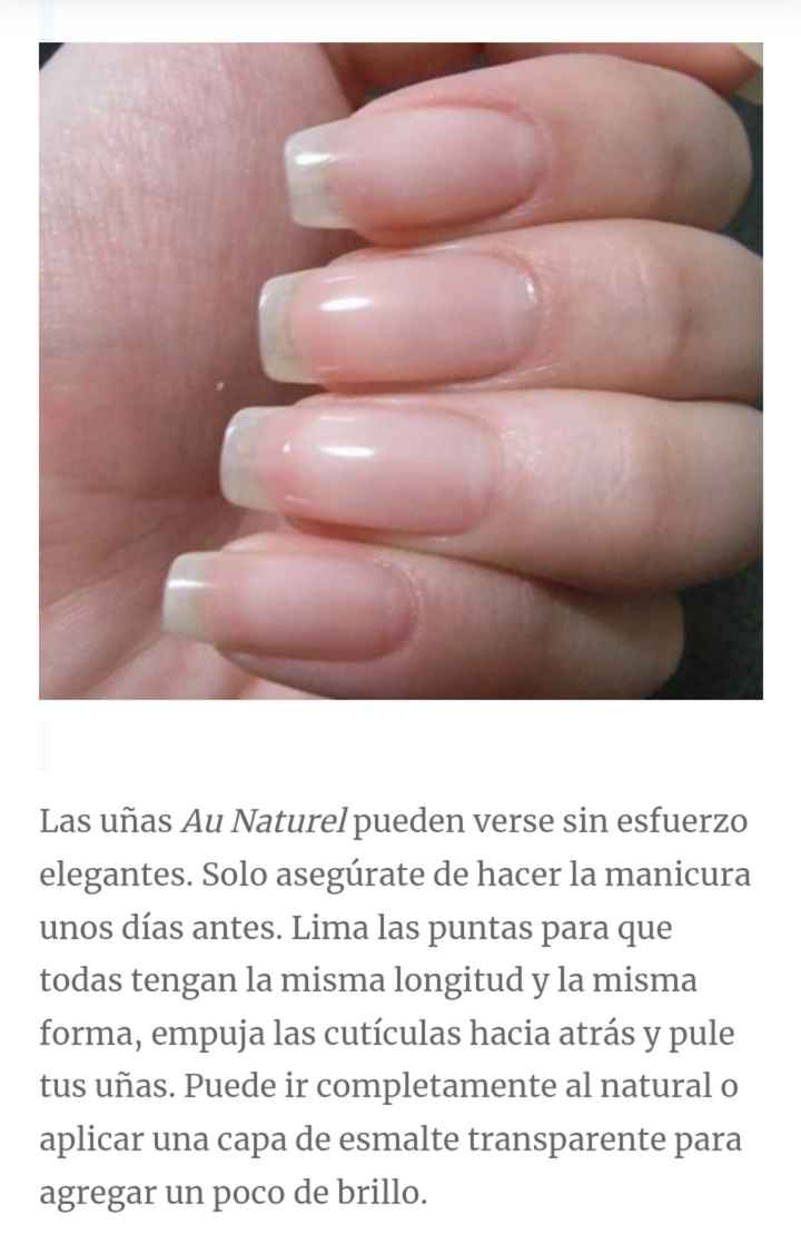 Uñas:lindos diseños para asombrar el día de tu boda - 25