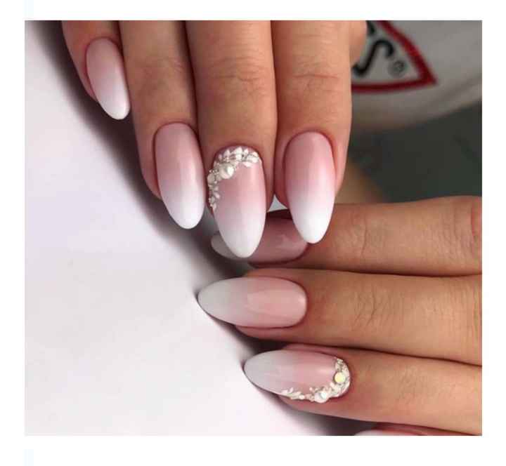 Uñas:lindos diseños para asombrar el día de tu boda - 27
