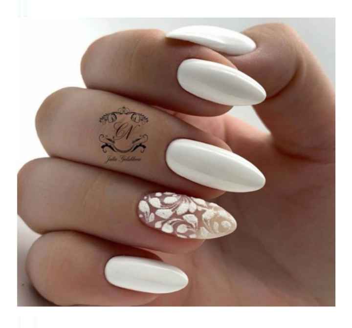 Uñas:lindos diseños para asombrar el día de tu boda - 30