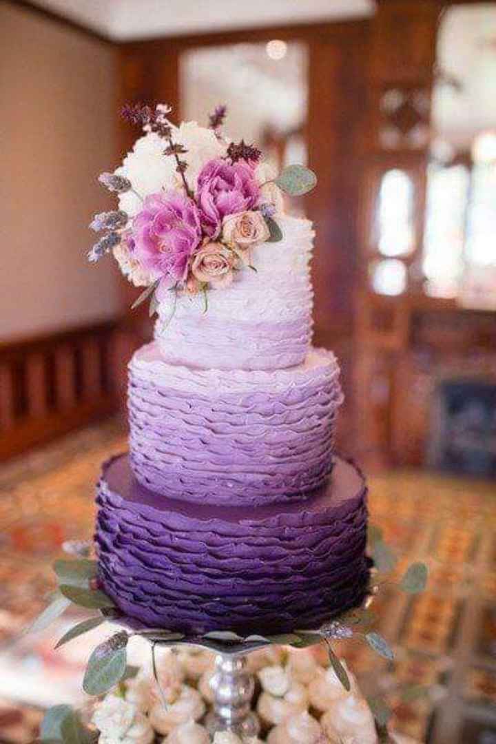 Pasteles con degradado en lila y rosa - 4