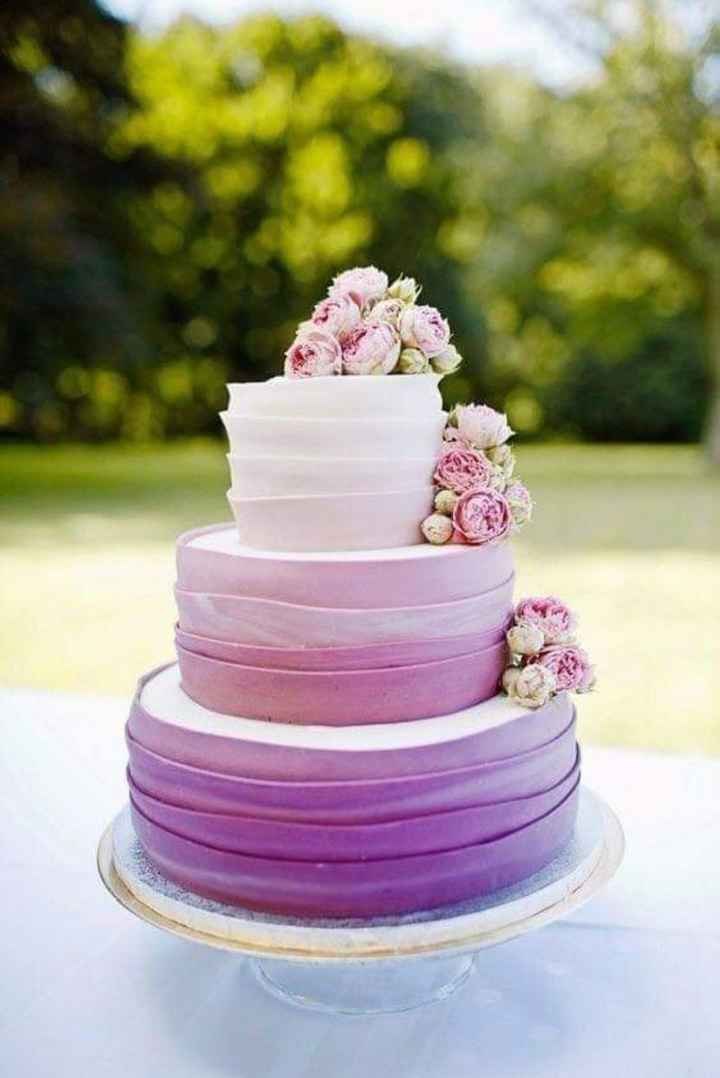 Pasteles con degradado en lila y rosa - 7