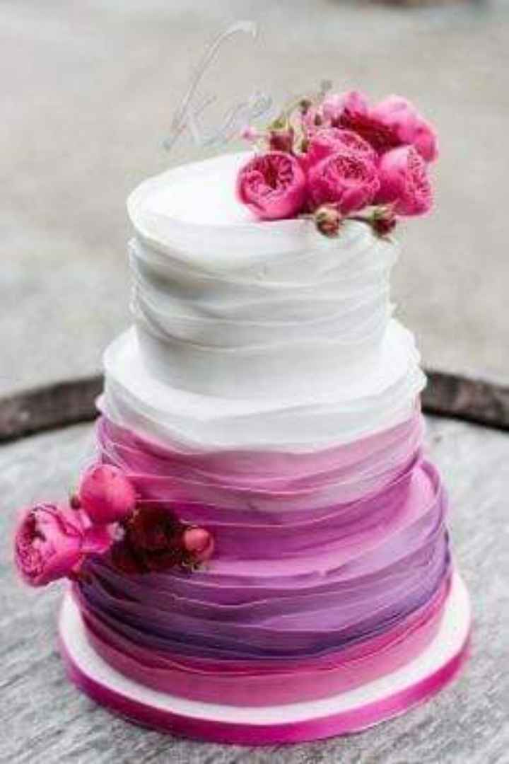 Pasteles con degradado en lila y rosa - 8
