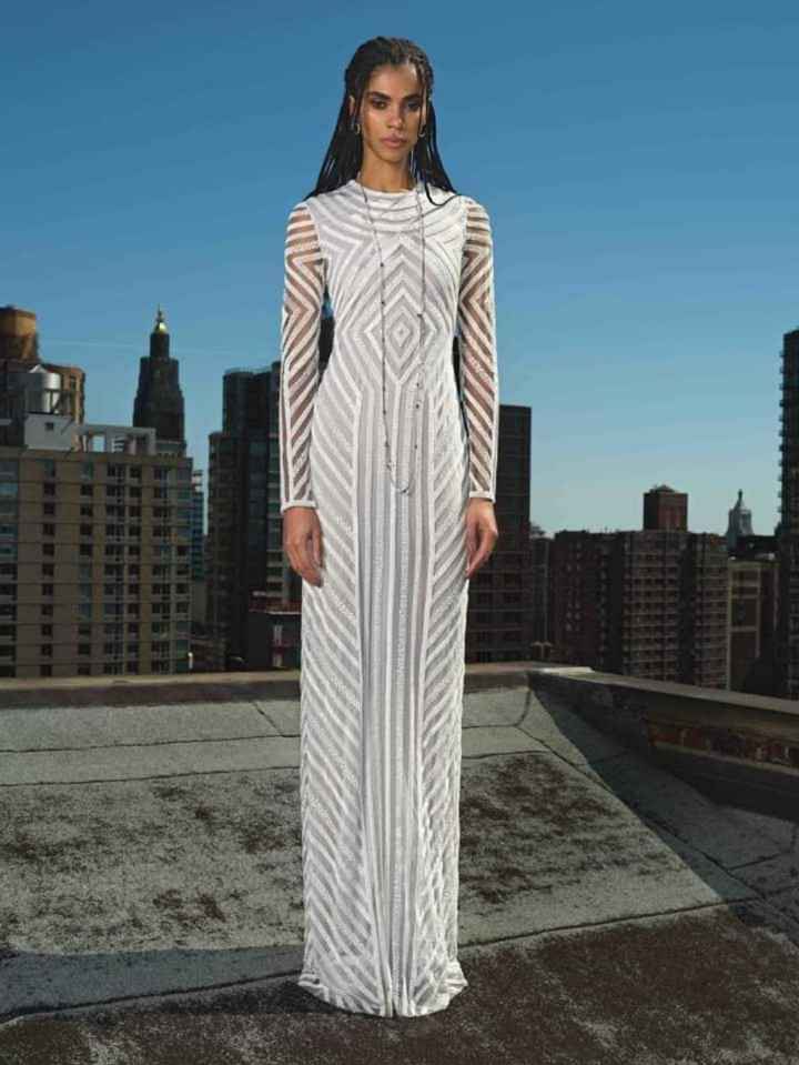 Algunos vestidos de la colección primavera -verano 2024 Naeem Khan - 2