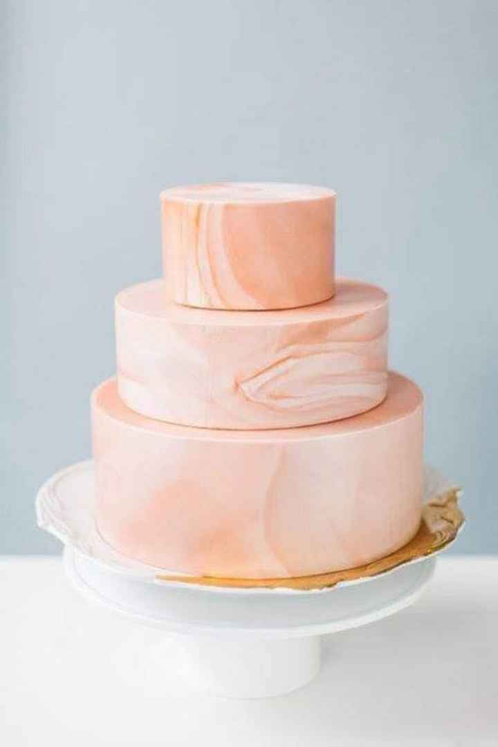 Pasteles con efecto mármol - 5