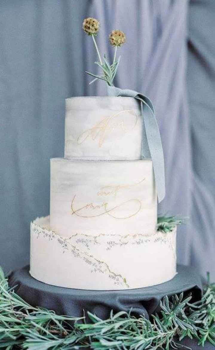Pasteles con efecto mármol - 14