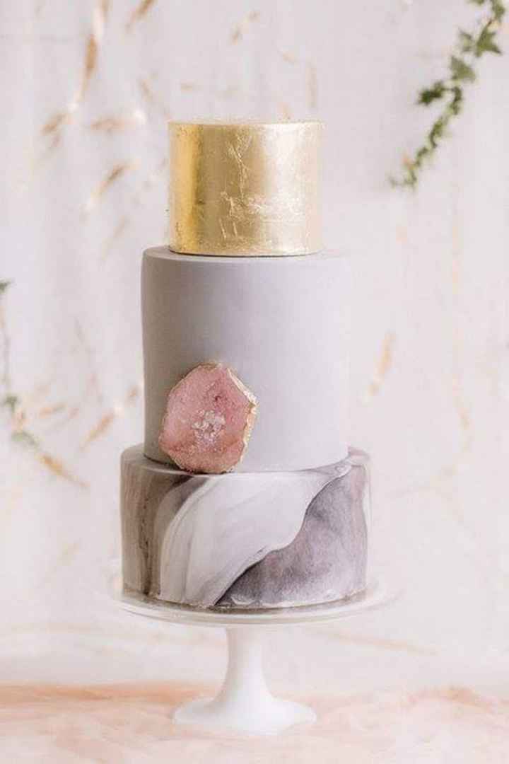 Pasteles con efecto mármol - 16