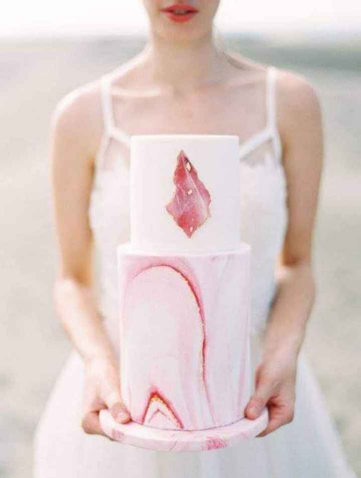 Pasteles con efecto mármol - 17